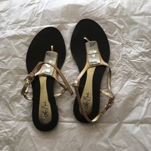 Jeweled Sandals by Leona Edmiston